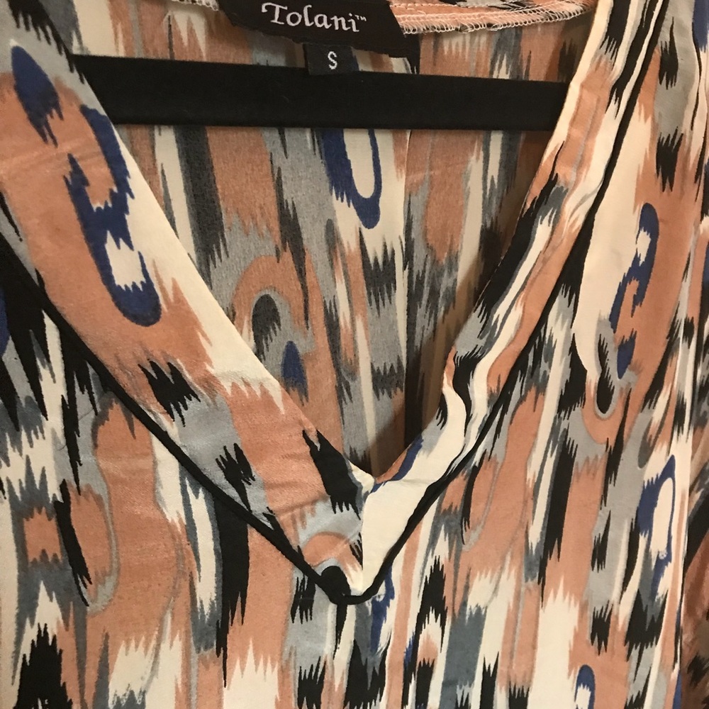 Authentic Tolani Print Tunic Dress